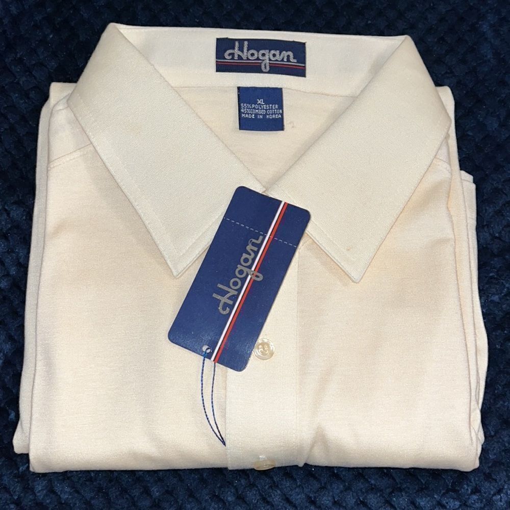 New w/tag dead stock Ben Hogan Pocket Polo men’s Golf Resort Shirt XL NWT Retro